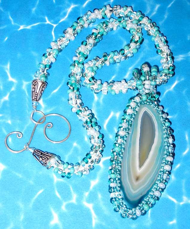 1120 Water Agate Jewelry by Dianne Brooks