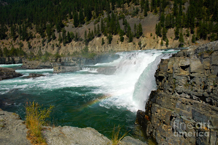 1156A Kootenai Falls Photograph by NightVisions