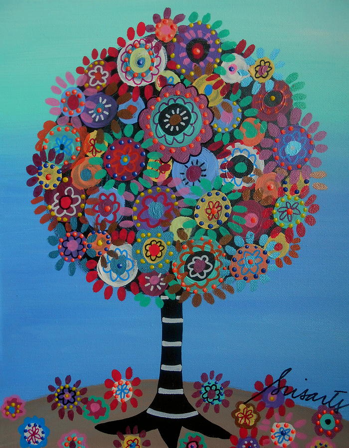 Tree Of Life #119 Painting by Pristine Cartera Turkus