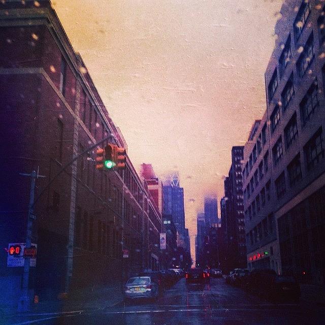 Hipstamatic Photograph - 11th Avenue #hipstamatic #manhattan by Mary Ann Reilly