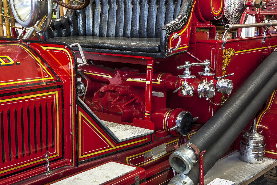 1915 LaFrance Fire Engine #12 Photograph by Rich Franco