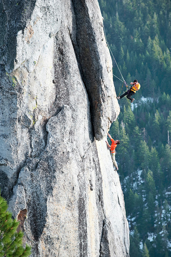 A Photographer Photographs A Rock Photograph by Jose Azel - Fine Art ...