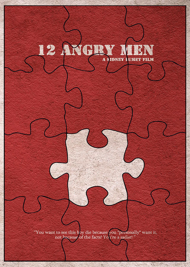 12 Angry Men Digital Art by Inspirowl Design