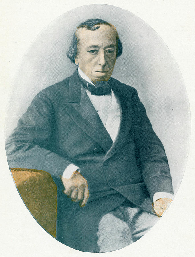 Benjamin Disraeli, Earl Of Beaconsfield Photograph by Mary Evans