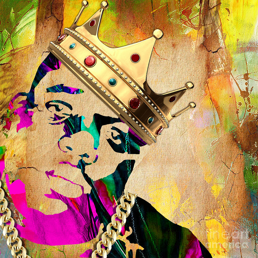Cool Mixed Media - Biggie Collection #9 by Marvin Blaine