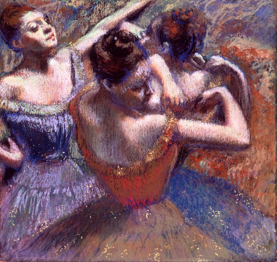 Impressionism Painting - Dancers #12 by Edgar Degas