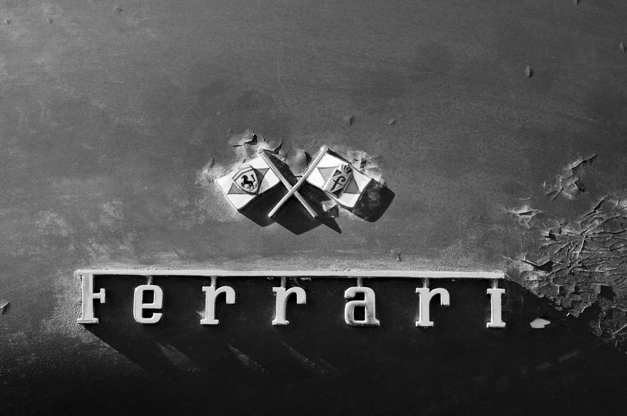Ferrari Emblem #12 Photograph by Jill Reger