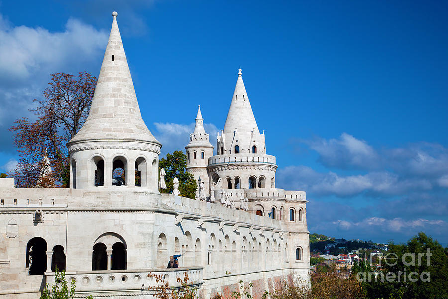 Fishermans Bastion in Budapest #12 Photograph by Michal Bednarek