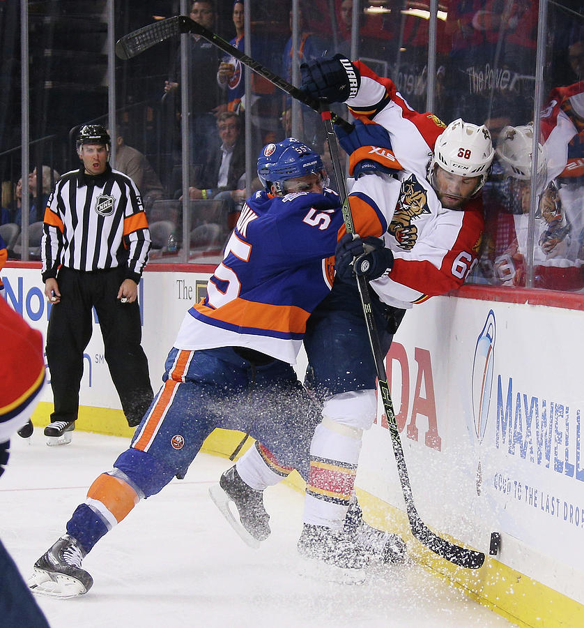 Florida Panthers V New York Islanders - #12 Photograph by Bruce Bennett
