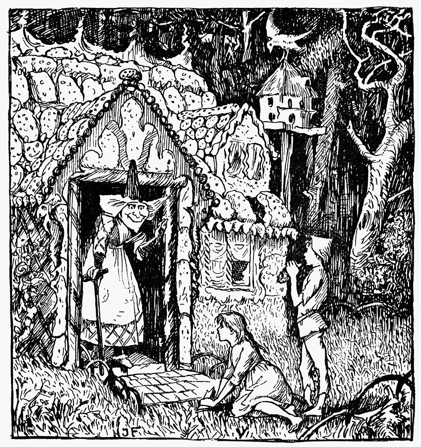 Grimm Hansel And Gretel #12 Drawing by Granger