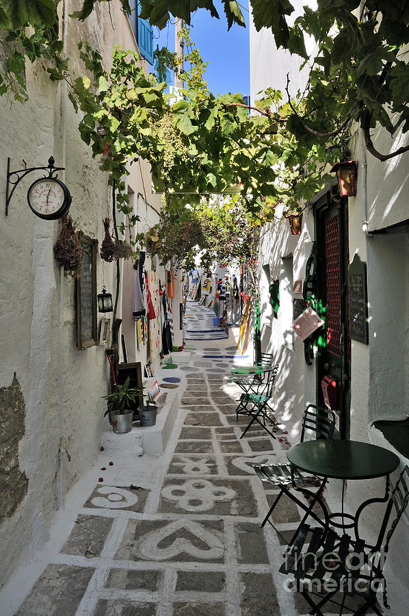 Greek Photograph - Ios town #11 by George Atsametakis