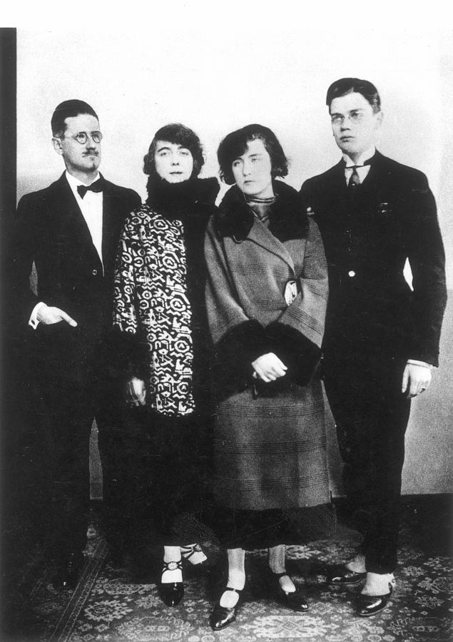 James Joyce (1882-1941) #12 Photograph by Granger