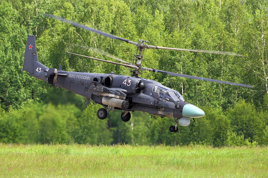 Ka-52 Alligator Attack Helicopter #12 Photograph by Artyom Anikeev