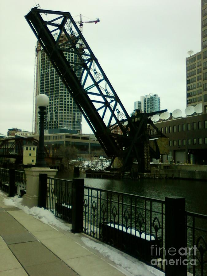 Kinzie Street Bridge Photograph by Alfie Martin Fine Art America