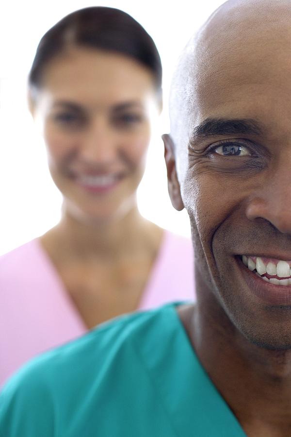 Medical Staff Photograph By Ian Hooton Science Photo Library Pixels