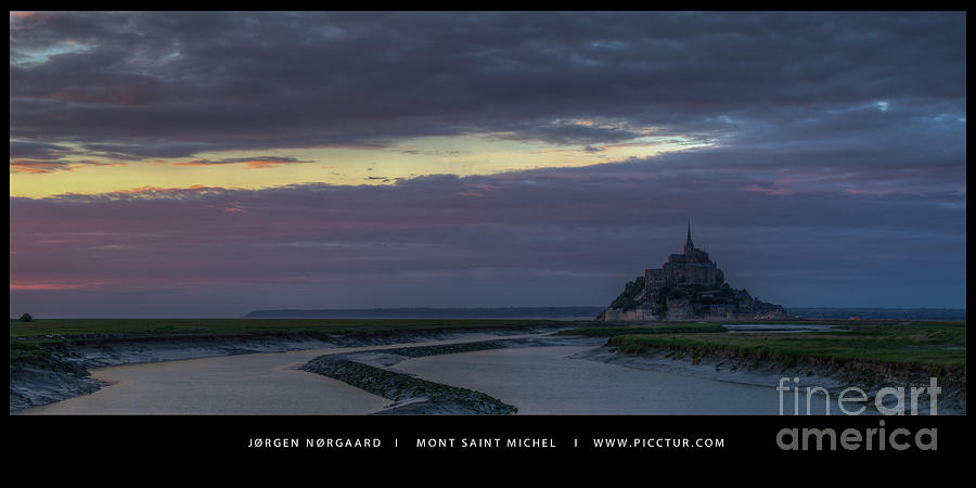Mont Saint Michel #12 Photograph by Jorgen Norgaard