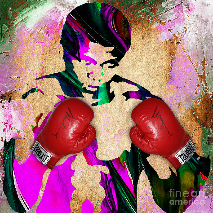 Cool Mixed Media - Muhammad Ali Collection #13 by Marvin Blaine