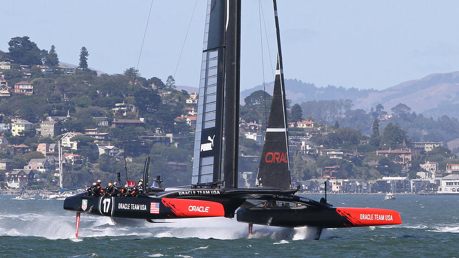 Oracle Americas Cup #21 Photograph by Steven Lapkin