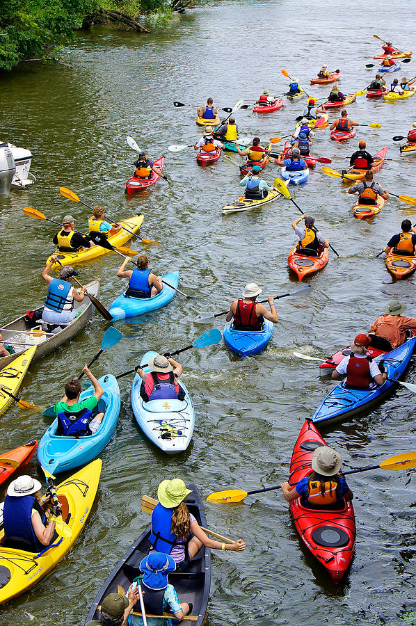 Park to Park Paddle 2013 Photograph by Carol Toepke - Fine Art America