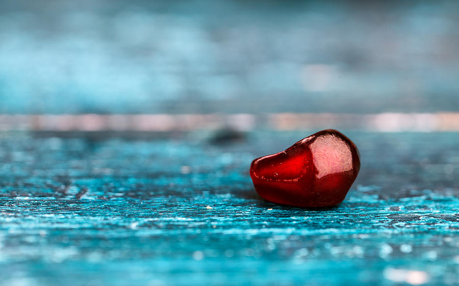 Fruit Photograph - Pomegranate #12 by Nailia Schwarz