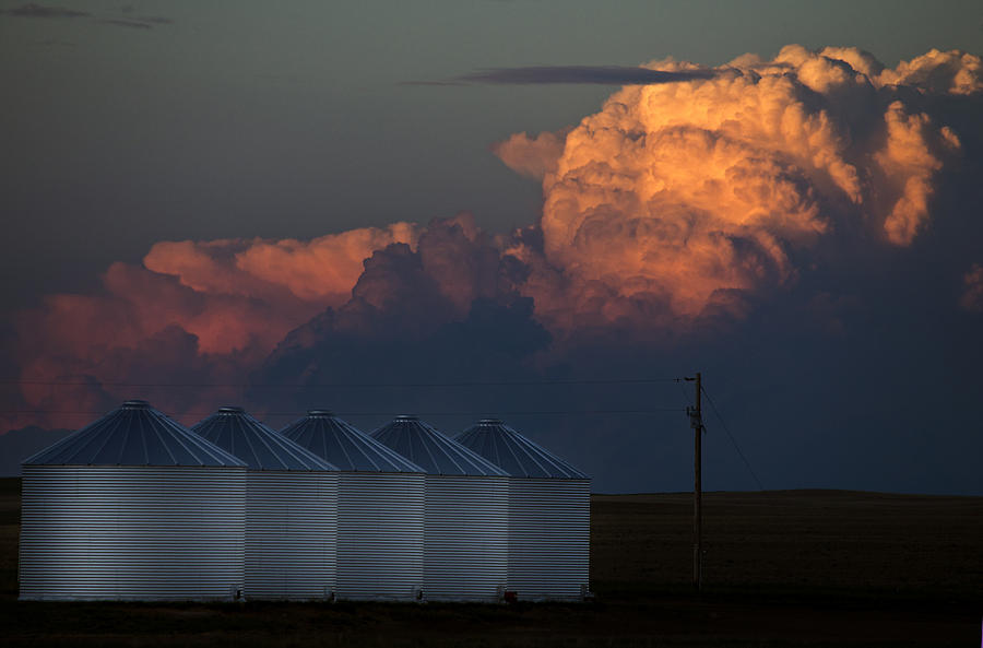 Summer Photograph - Prairie Storm Clouds #12 by Mark Duffy