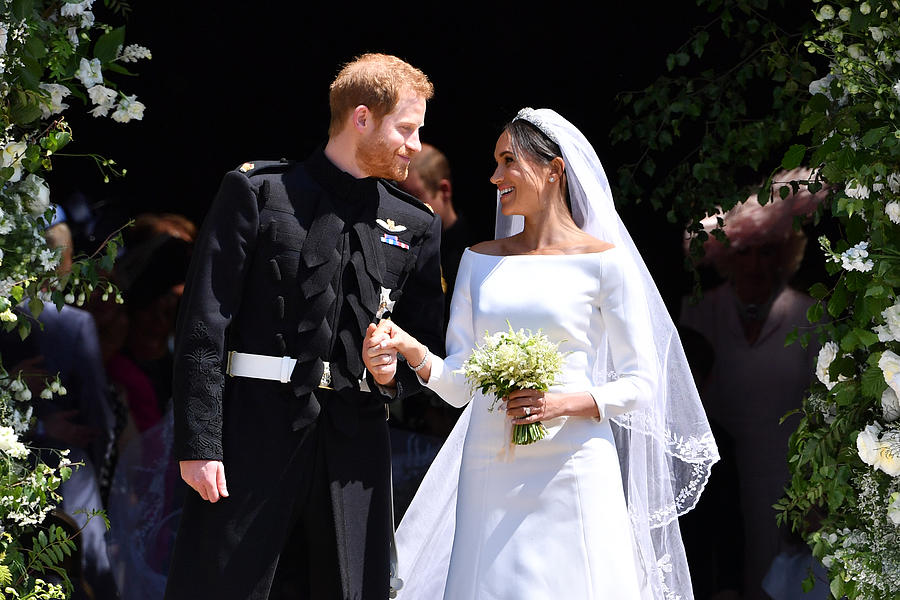 Prince Harry Marries Ms. Meghan Markle - Windsor Castle #12 Photograph by WPA Pool