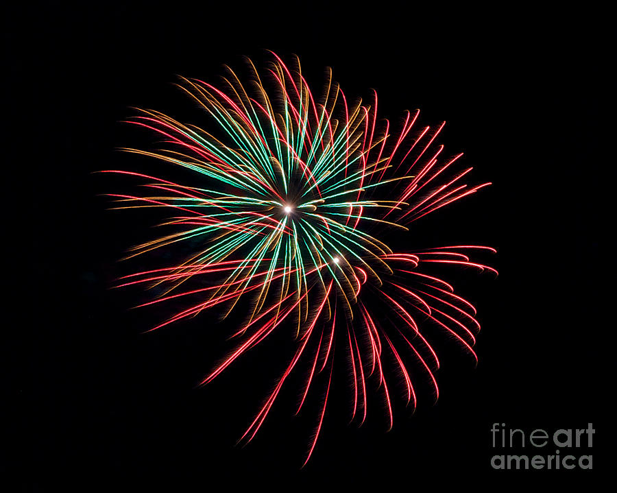 RVR Fireworks 2013 #12 Photograph by Mark Dodd