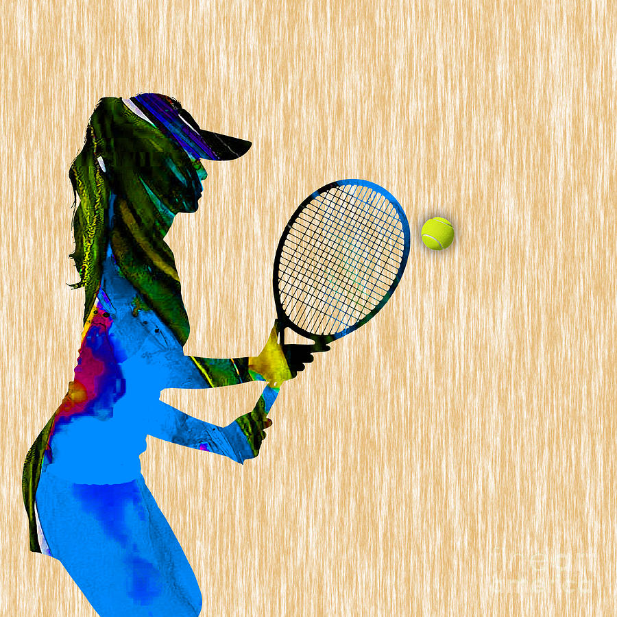 Tennis #12 Mixed Media by Marvin Blaine