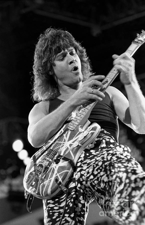 Musician Photograph - Eddie Van Halen - Van Halen #10 by Concert Photos