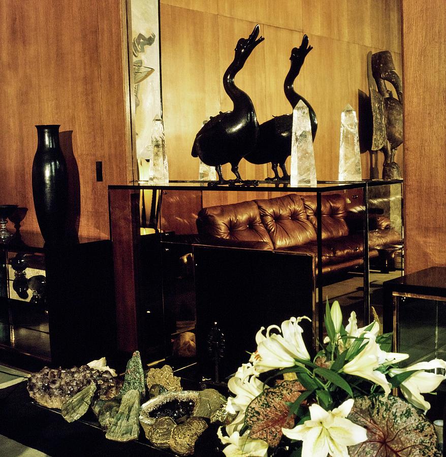 Yves Saint Laurents Living Room Photograph by Horst P. Horst