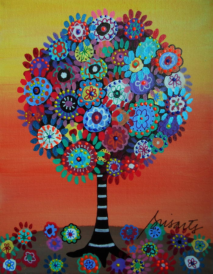 Tree Of Life #121 Painting by Pristine Cartera Turkus