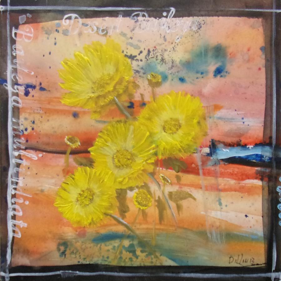 Texas Wildflowers Tp H Painting by Michael Dillon