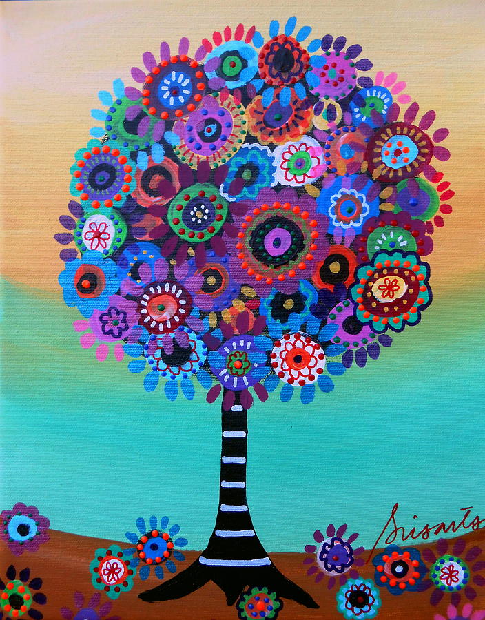 Tree Of Life #124 Painting by Pristine Cartera Turkus