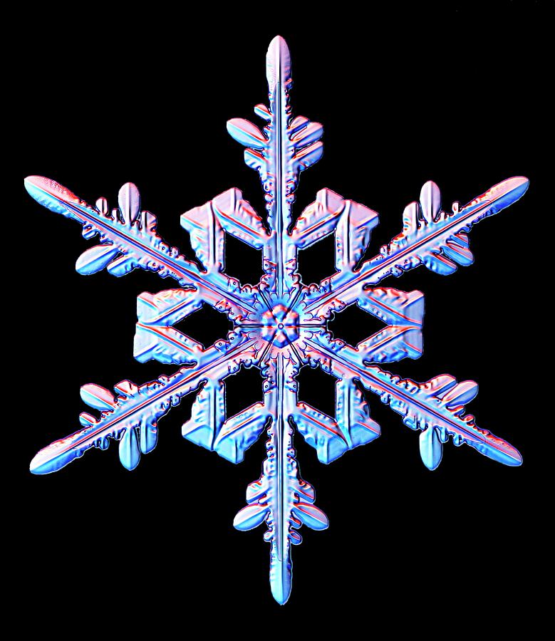 Snowflake #126 Photograph by Kenneth Libbrecht
