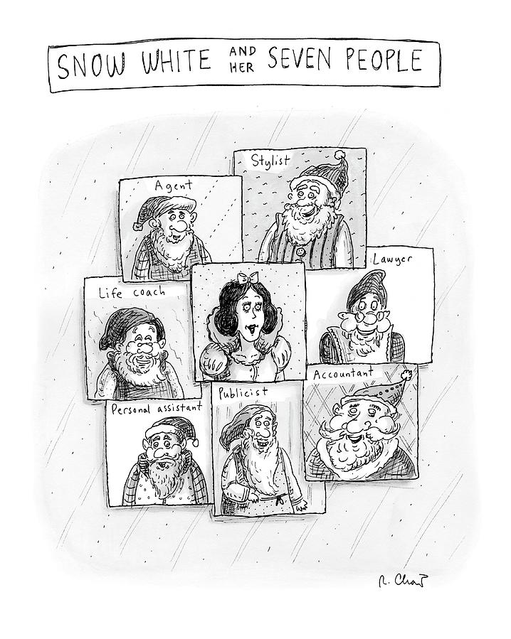 New Yorker March 17th, 2008 Drawing by Roz Chast