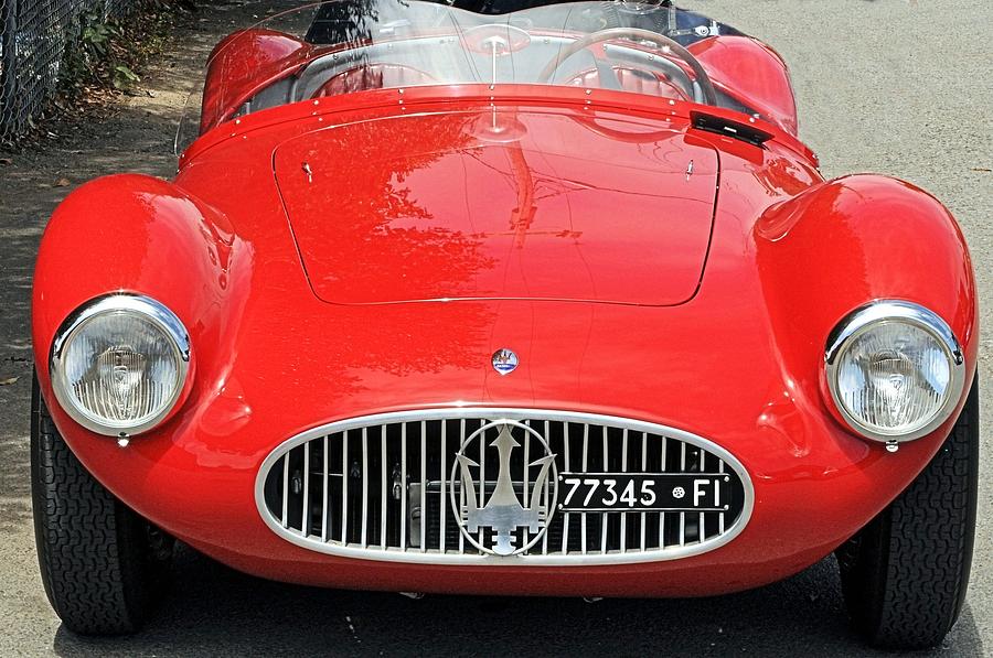 1953 Maserati A6GCS 53 Spyder Photograph by Ed Hughes | Pixels