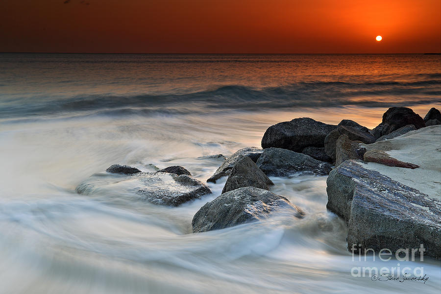 Antigua Sunset #13 Photograph by Steve Javorsky