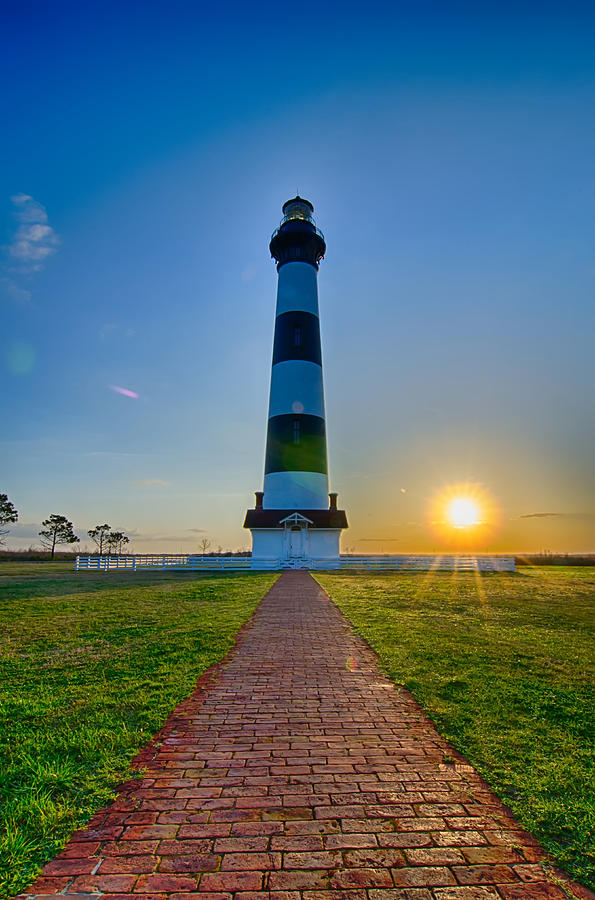 Bodie Island Lighthouse OBX Cape Hatteras North Carolina #13 Photograph by Alex Grichenko