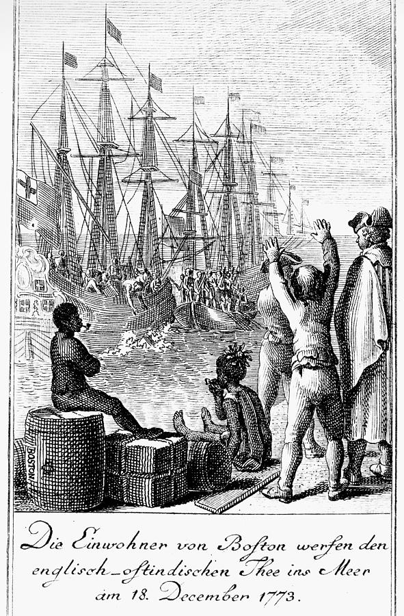 Boston Tea Party, 1773 #13 Photograph by Granger