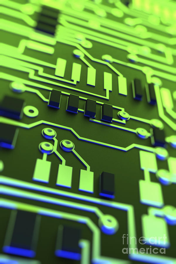 Circuit Board #13 Photograph by Science Picture Co