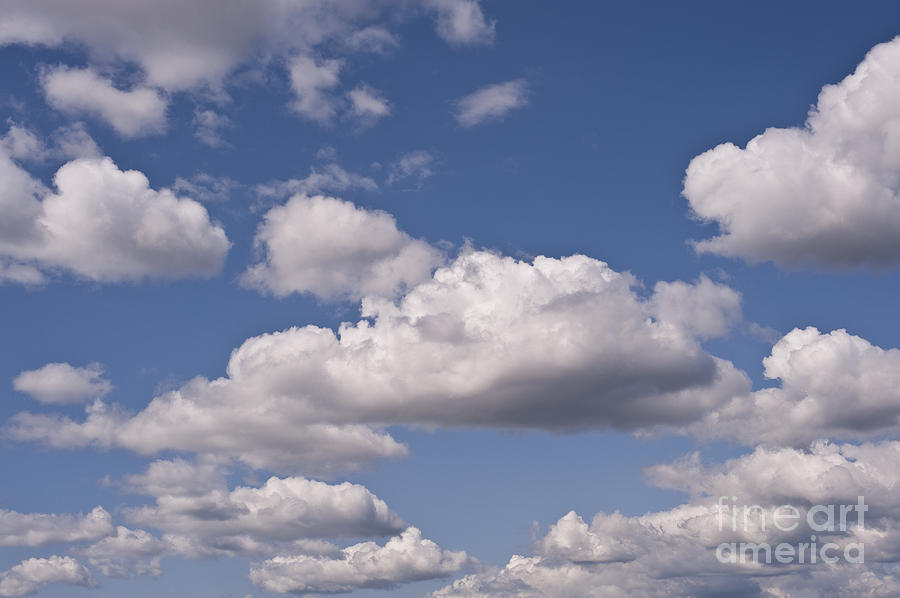 Cumulus clouds #14 Photograph by Jim Corwin