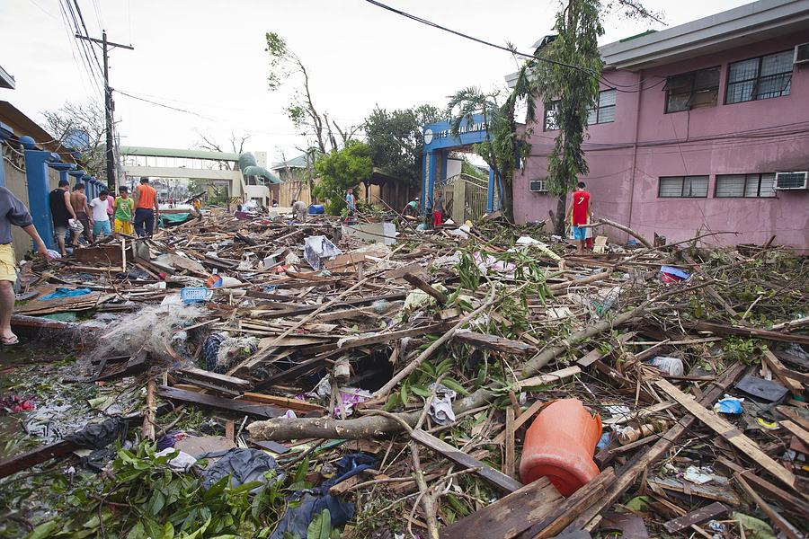 Haiyan Photograph - Destruction After Super Typhoon Haiyan #13 by Jim Edds