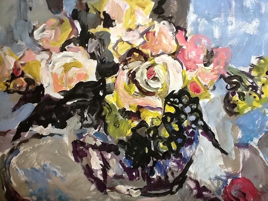 Still Life Painting - Flowers #13 by Rodica Mirita