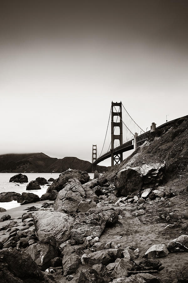 Golden Gate Bridge #13 Photograph by Songquan Deng