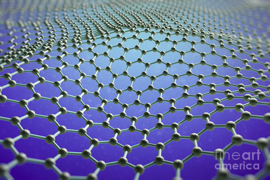Graphene Structure #13 Photograph by Science Picture Co