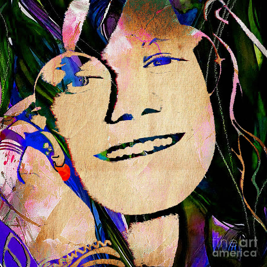 Janis Joplin Collection #13 Mixed Media by Marvin Blaine
