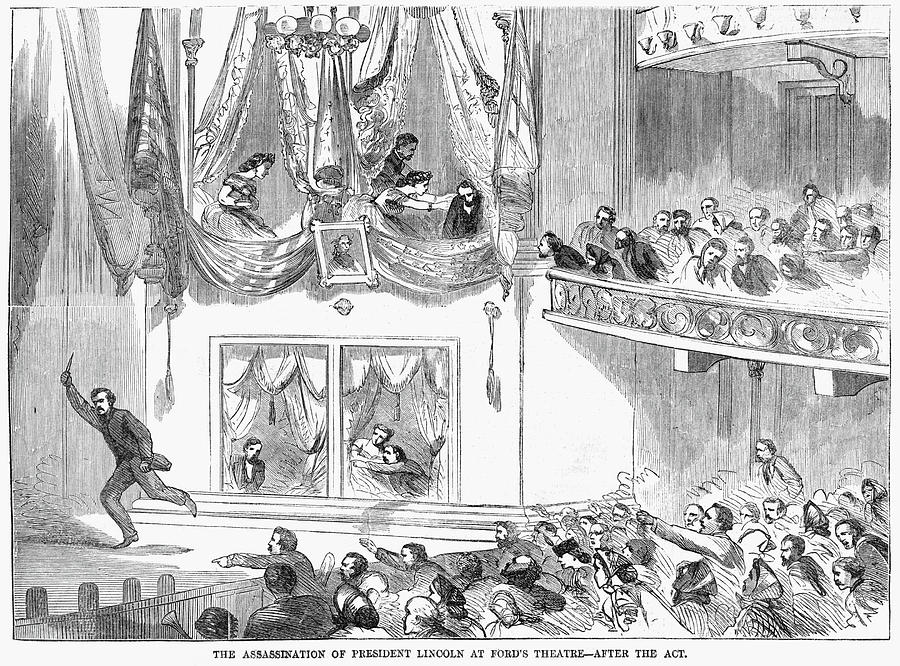 Lincoln Assassination Painting by Granger - Fine Art America