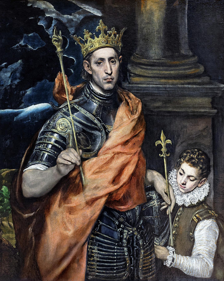 Louis Ix (1214-1270) #13 Painting by Granger - Pixels