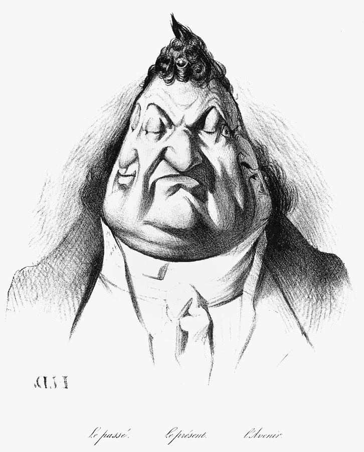 Les Poires, caricature of King Louis-Philippe Poster