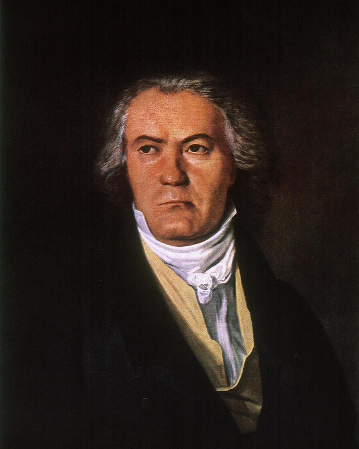 Beethoven Movie Painting - Ludwig Van Beethoven (1770-1827) #13 by Granger